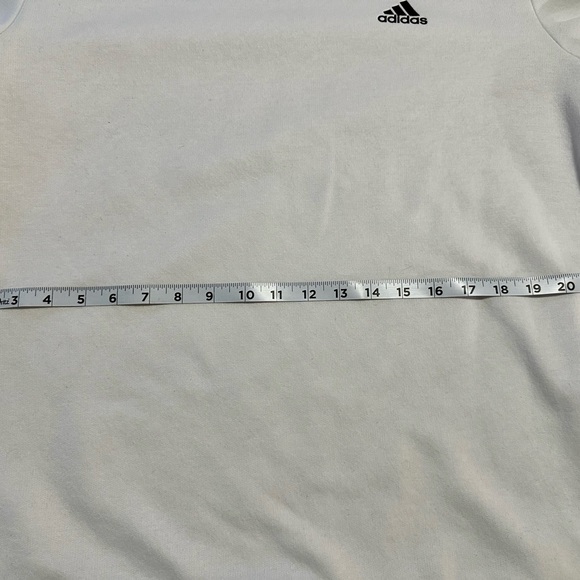 Adidas Originals Crewneck Sweatshirt | White Black Stripes | Men’s L - Picture 3 of 5